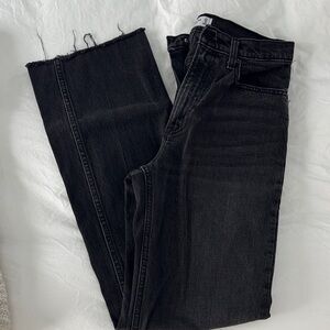 Abercrombie & Fitch Dark Gray High Rise Jeans